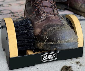 Mr. Boot Cleaner Floor Mount Scraper