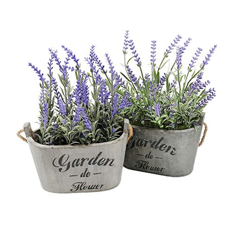 Butterfly Craze Artificial Lavender Plants