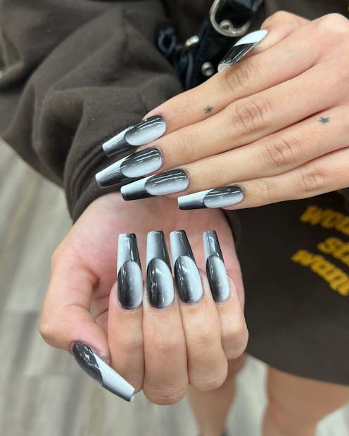 Double ombré nail trend