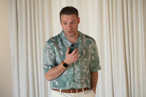 Seth Rogen in 'Dumb Money.' Photo via Sony