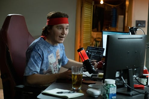 Paul Dano plays Keith Gill in the 'Dumb Money' movie, via Sony Pictures Entertainment's press site