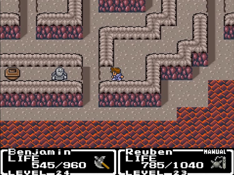 screenshot from Final Fantasy Mystic Quest