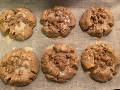 I made TikTok's 'Gilmore Girls' coffee cake cookies for my fall rewatch of the show. 