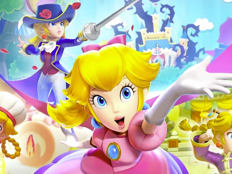 Princess Peach Showtime key art