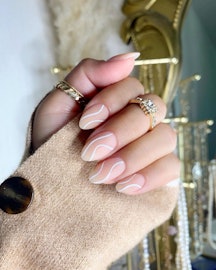 A roundup of matte nail art designs that are totally chic for fall.