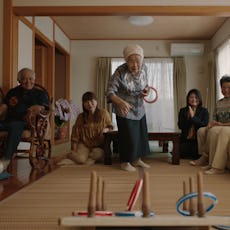 A 100-year-old woman plays games with her family in 'Live to 100' on Netflix