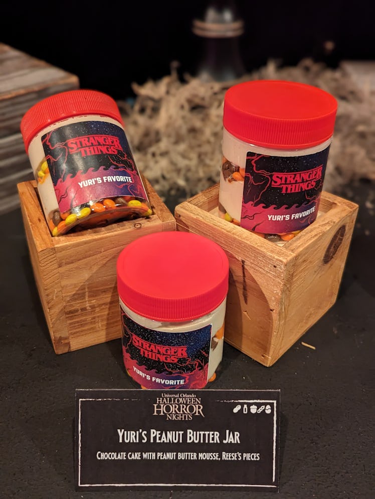 Yuri’s Peanut Butter Jar was one of the treats at 2023 Halloween Horror Nights in Orlando.