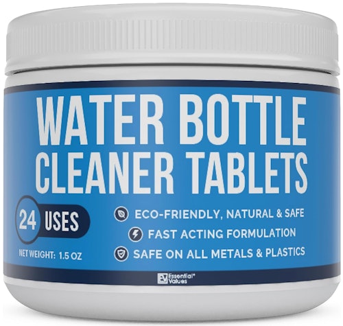 Essential Values Water Bottle Cleaner Tablets (24-Pack)