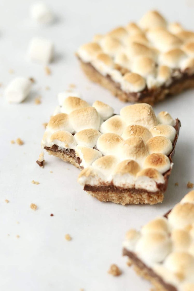 make s'mores bars for a kids birthday party