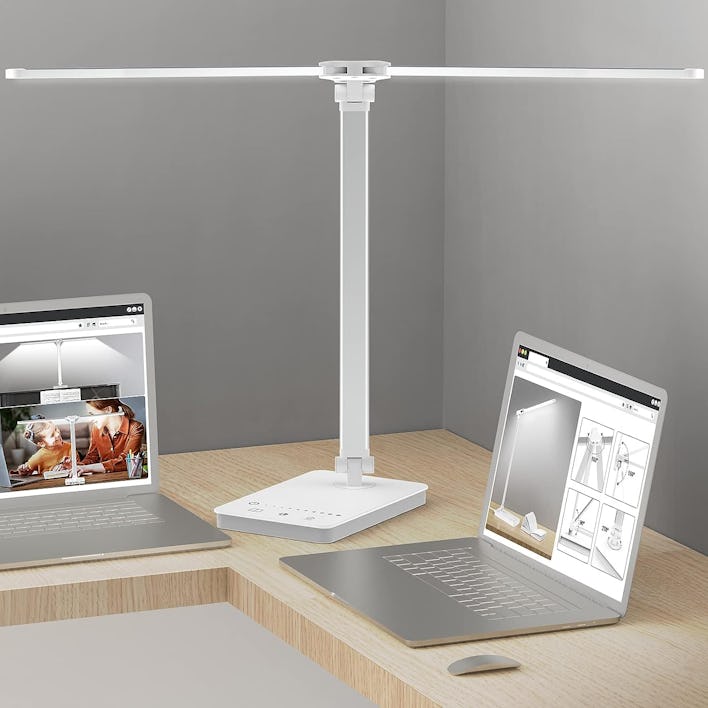 Mefine Dual Swing Arm LED Desk Lamp