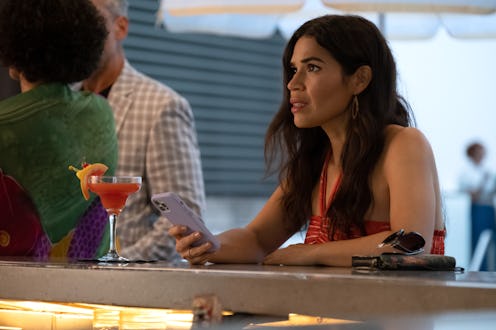 America Ferrera in 'Dumb Money.' Photo via Sony