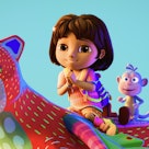 The new Dora short: DORA AND THE FANTASTICAL CREATURES, 