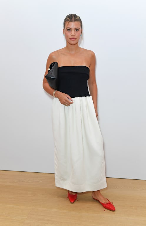 Sofia Richie attends the Proenza Schouler SS24 front row during New York Fashion Week