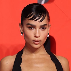 Zoë Kravitz attends a special screening of The Batman at BFI IMAX Waterloo on February 23, 2022