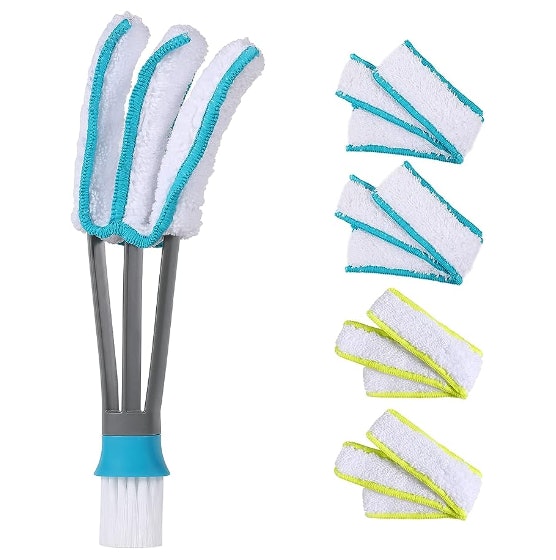 1pc Light Green Crevice Cleaning Brush Tool For Window Slot, Household  Multi-functional Window Sill Cleaning Gadget With Strong Cleaning Power