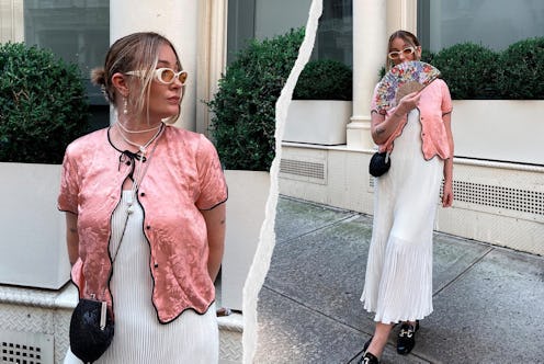 kelsey stiegman new york fashion week outfit september 2023