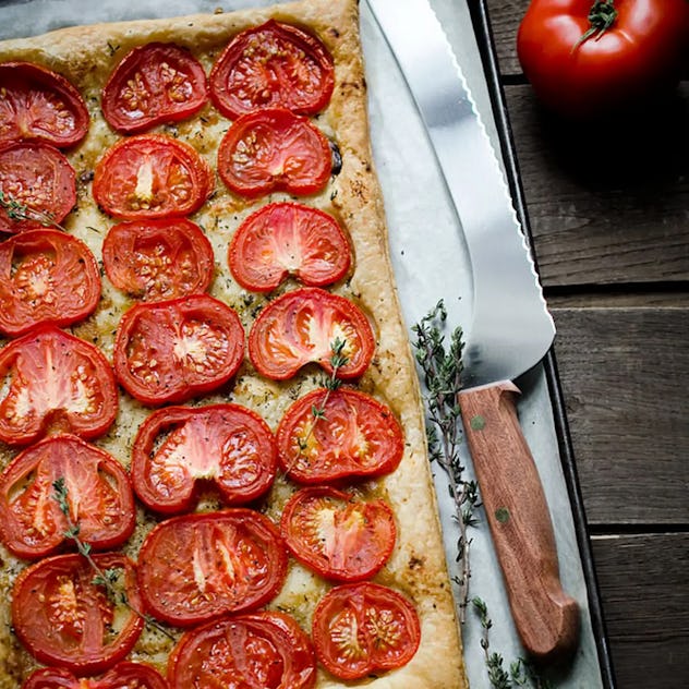 roasted tomato tart