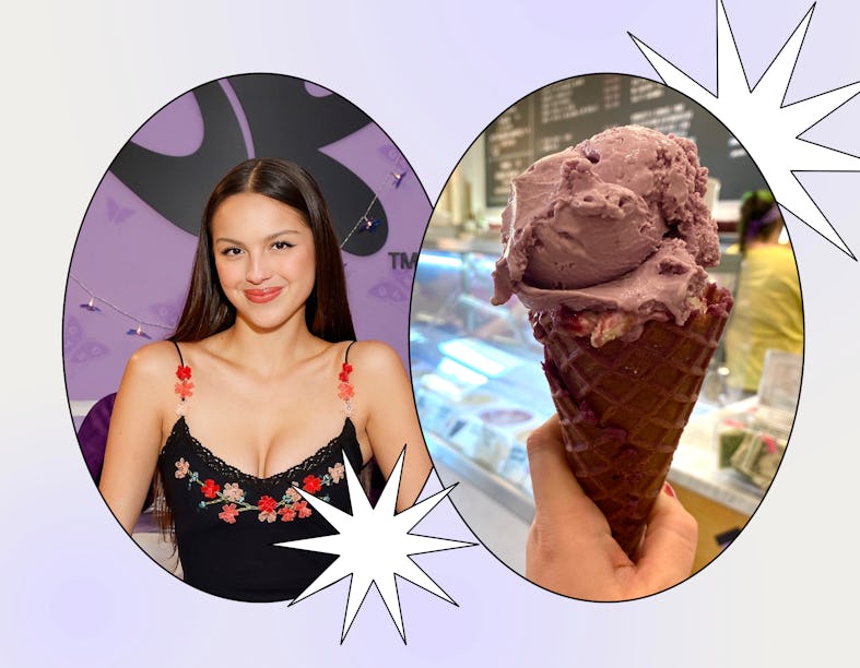I tried the Olivia Rodrigo ice cream from Jeni's inspired by 'GUTS.'