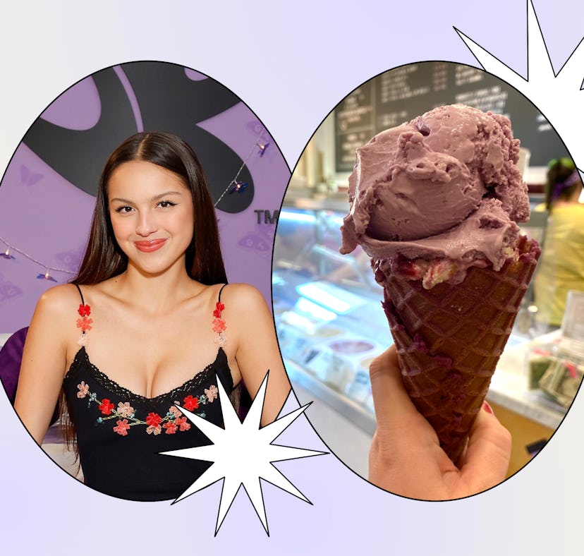 I tried the Olivia Rodrigo ice cream from Jeni's inspired by 'GUTS.'