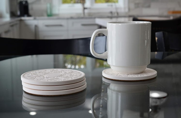CoasterStone Absorbent Stone Coasters (Set of 4)
