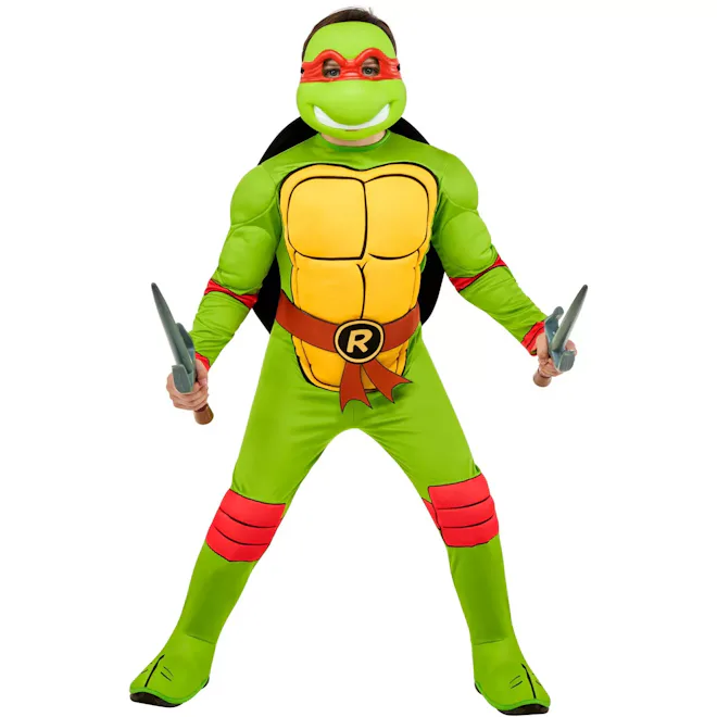 Teenage Mutant Ninja Turtles Costume Set – Green Long Sleeve Shirt & Eye Mask For Kids
