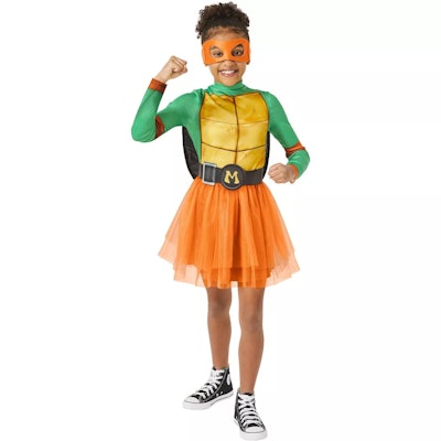 Kids' Teenage Mutant Ninja Turtles Mutant Mayhem Michelangelo Halloween Costume Dress