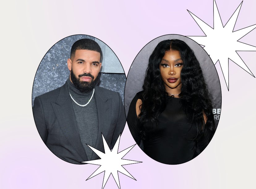 Drake & SZA, who reunited on the single "Slime Your Out"