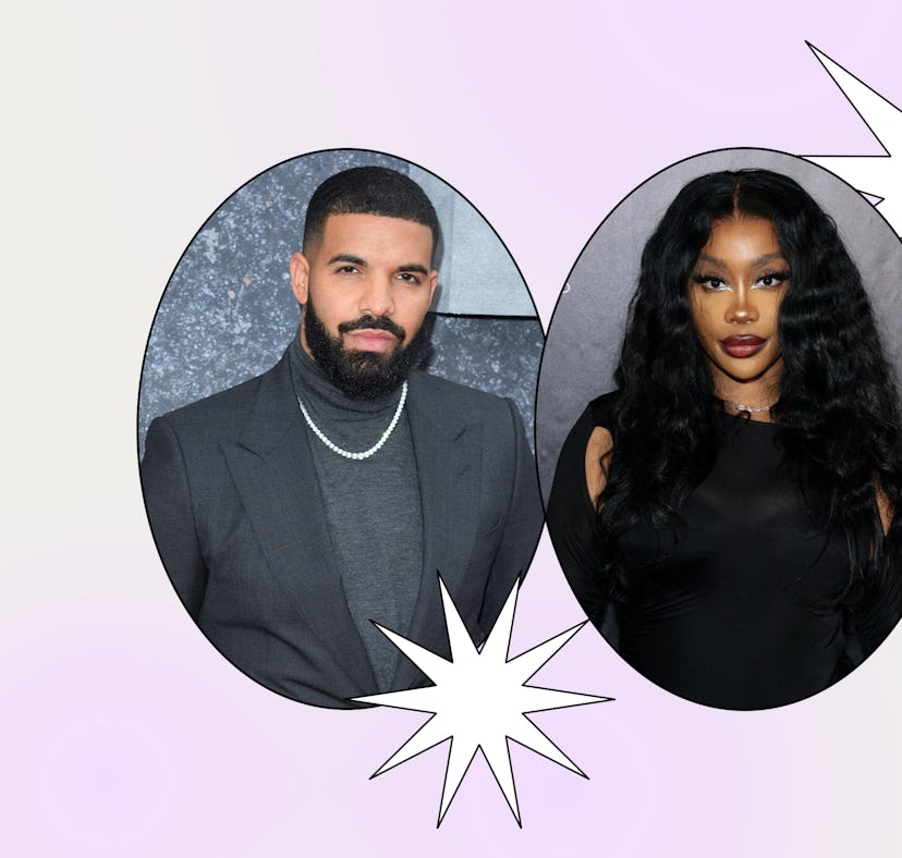 Drake & SZA, who reunited on the single "Slime Your Out"