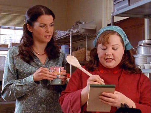 Lauren Graham as Lorelai Gilmore and Melissa McCarthy as Sookie St James in 'Gilmore Girls'