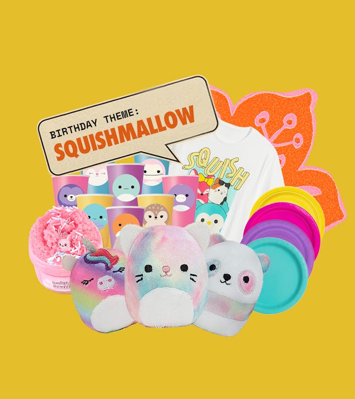 Squishmallows Party Paper Cups 8 piece, Party Supplies