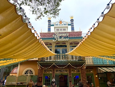 I went to Tiana's Palace at Disneyland, inspired by 'The Princess and the Frog.'