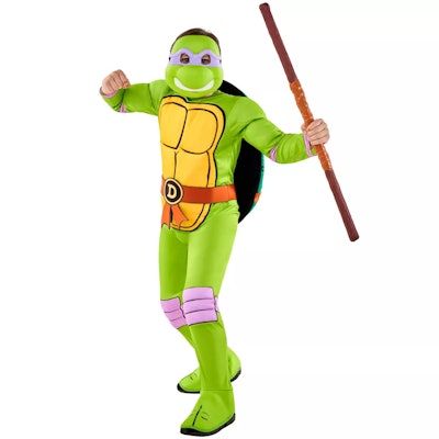 Disguise Sexy Teenage Mutant Ninja Turtles Donatello Women's Halloween  Fancy-Dress Costume for Adult, Big Girls S