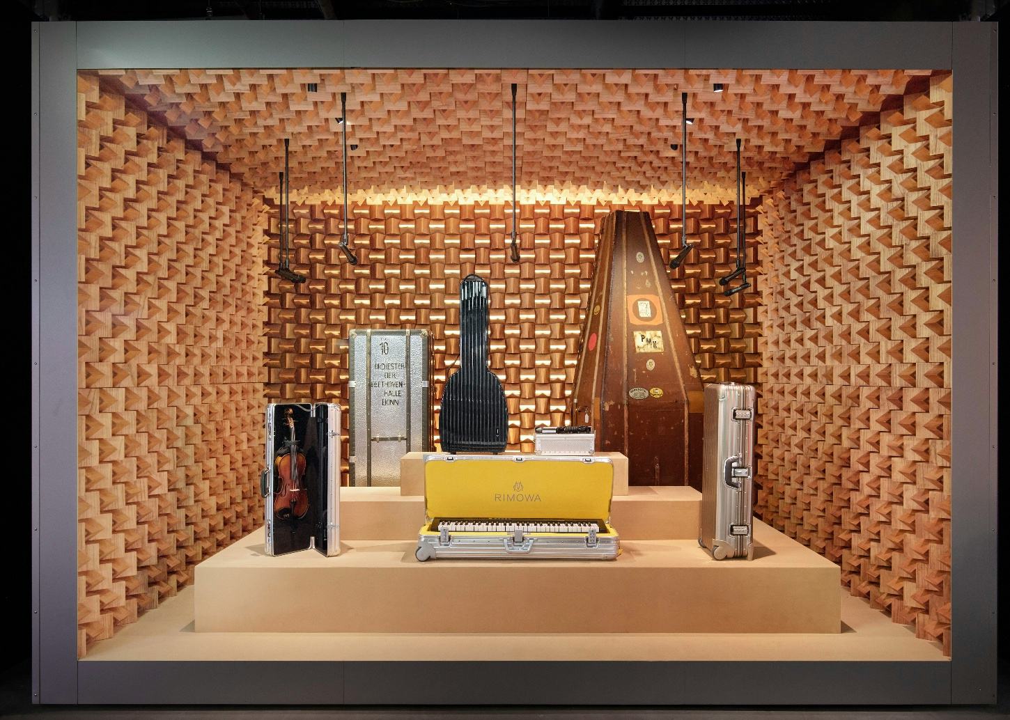 The Rimowa Suitcase Exhibit In NYC Is An Homage To Fashion's Favorite