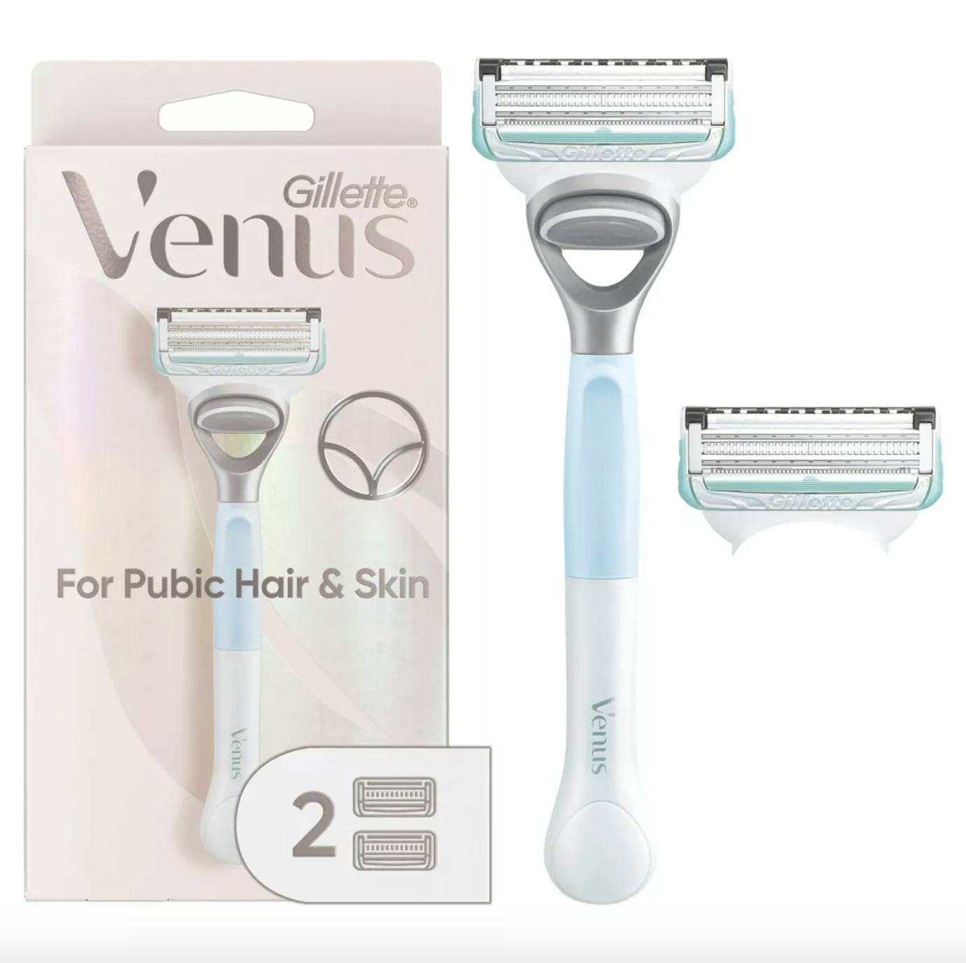 Venus for Pubic Hair &amp; Skin Women&rsquo;s Razor
