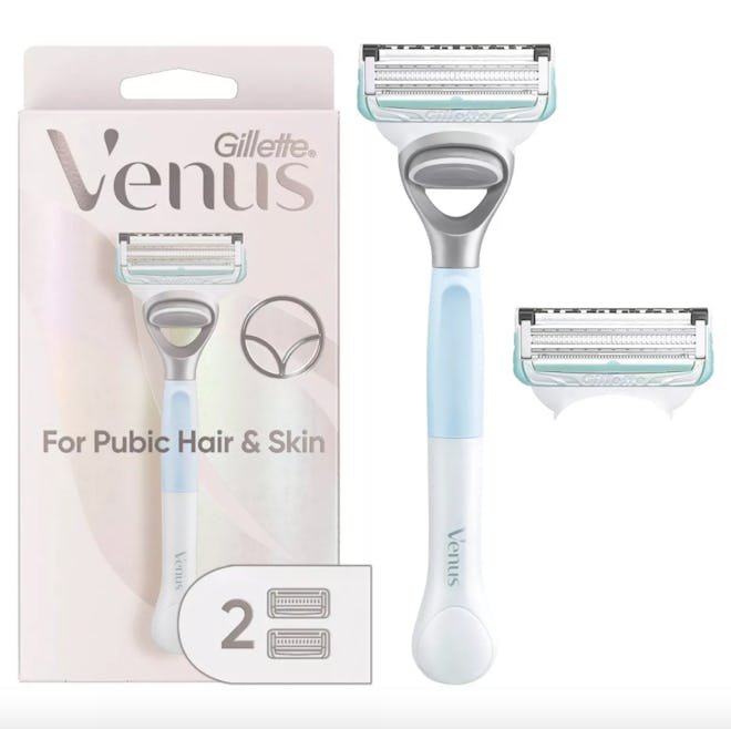Venus for Pubic Hair & Skin Women's Razor