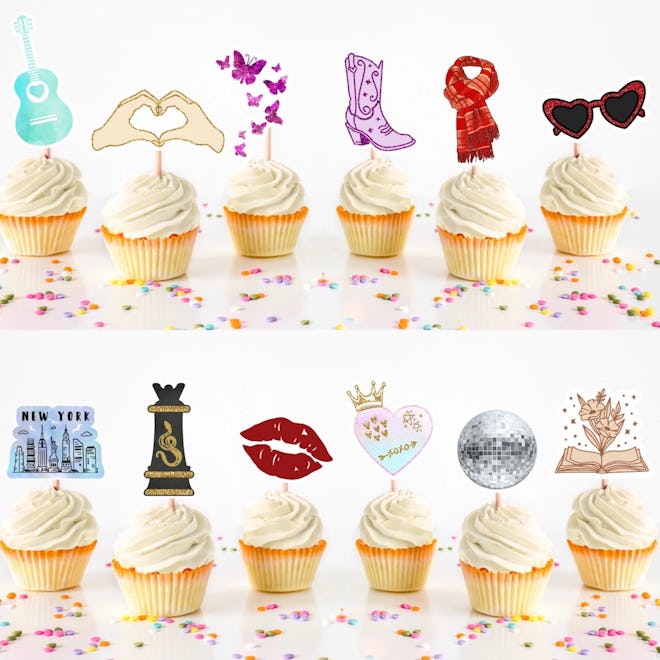 Eras Cupcake Toppers 13-Pack