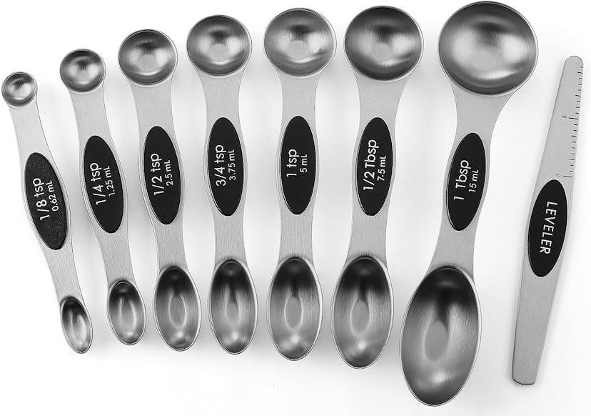 Spring Chef Magnetic Measuring Spoons (8-Piece Set)