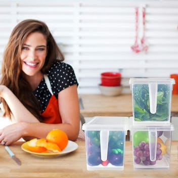 SILIVO Produce Storage Containers (3-Pack)