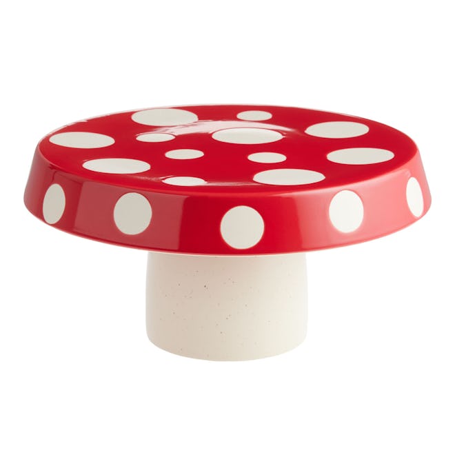 Red Mushroom Figural Cake
