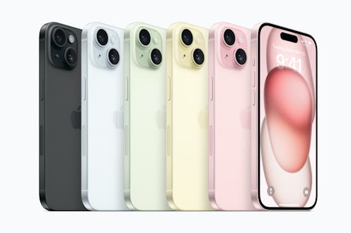 Apple iPhone 15 features, cameras, and colors.