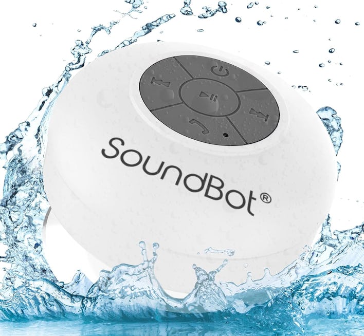 Soundbot Water-Resistant Bluetooth Shower Speaker 