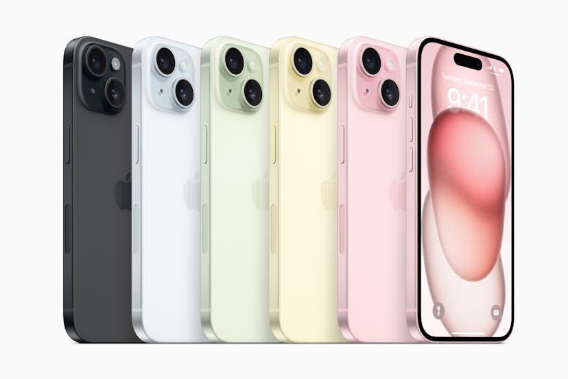 Check out the new iPhone 15 series features and colors.