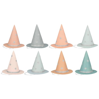 Meri Meri Pastel Mini Witch Hats 8-Pack
