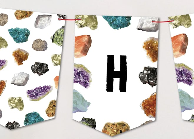 Geology Party Banner