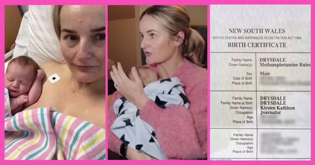 A journalist wanted to learn more about Australia's baby-naming laws — and ended up naming her baby ...