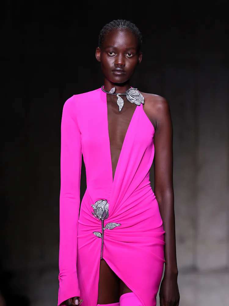 Roses—Thorns and All—Are a Spring 2024 Trend at Fashion Week