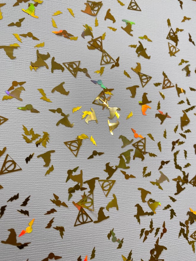 Mini Gold Magic Harry Potter Confetti