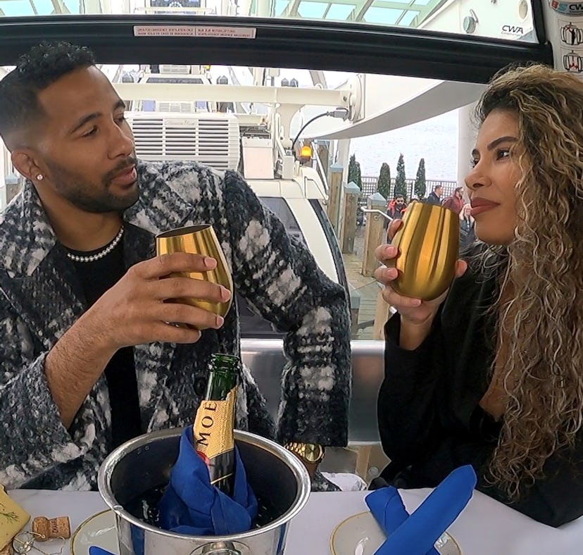 Jackie from 'Love Is Blind' said she and Josh broke up after a conversation with Monica.