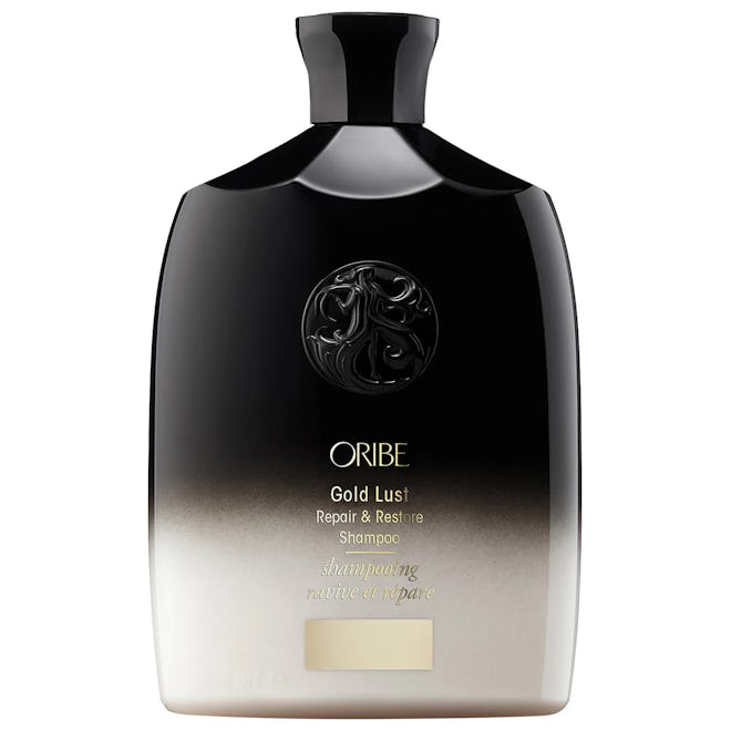 Oribe Gold Lust Repair And Restore Shampoo to prevent split ends