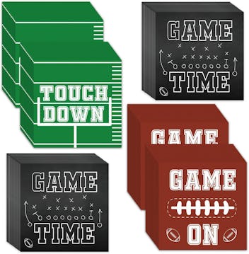 120pcs Football Party Napkins